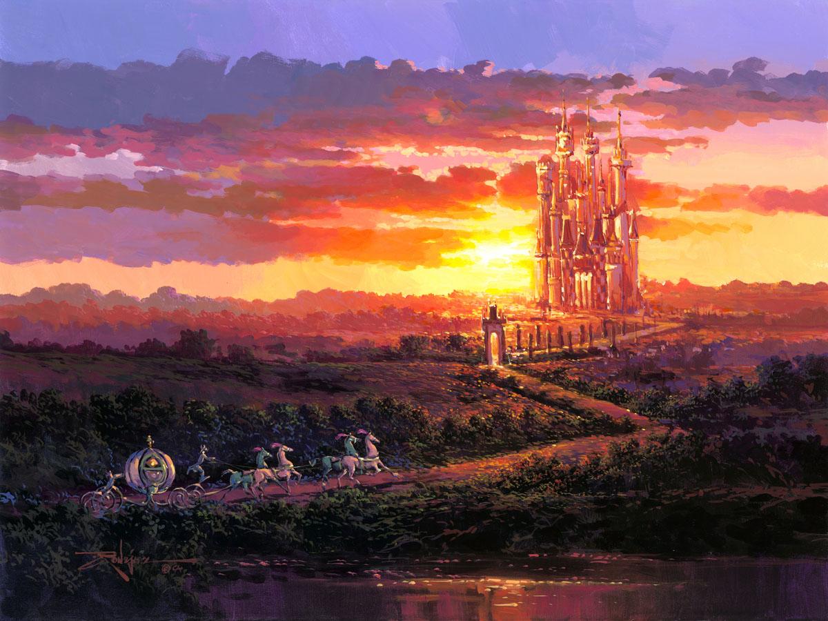 Castle at Sunset - Disney Treasures Edition
