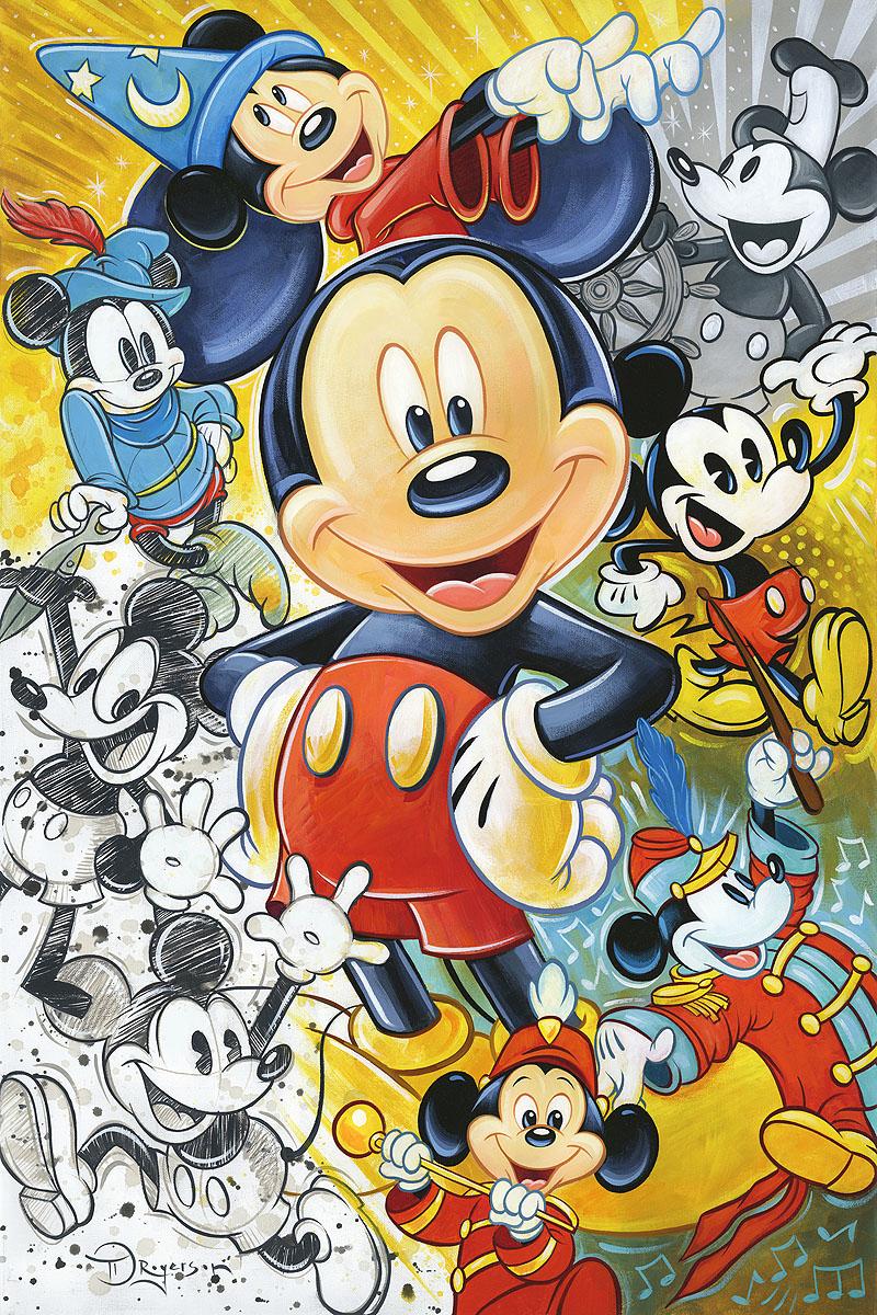 90 Years of Mickey Mouse - Disney Fine Art