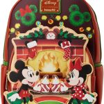 Mickey and Minnie Mouse Hot Cocoa Fireplace