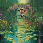 Mickey And Minnie at Giverny Signed and Numbered Edition