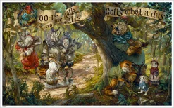 "Oo-De-Lally" Lithograph