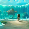 "Moana’s New Friend" Signed and Numbered Edition