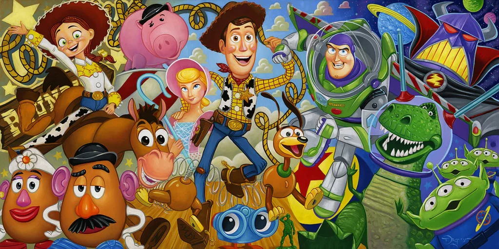 Cast of Toys (Deluxe) Signed and Numbered Edition