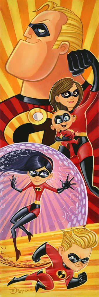 Incredibles to the Rescue Signed and Numbered Edition