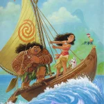 Moana Knows the Way Signed and Numbered Edition