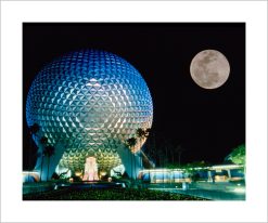 DisneyPhotoArchives SpaceshipEarthandtheMoon