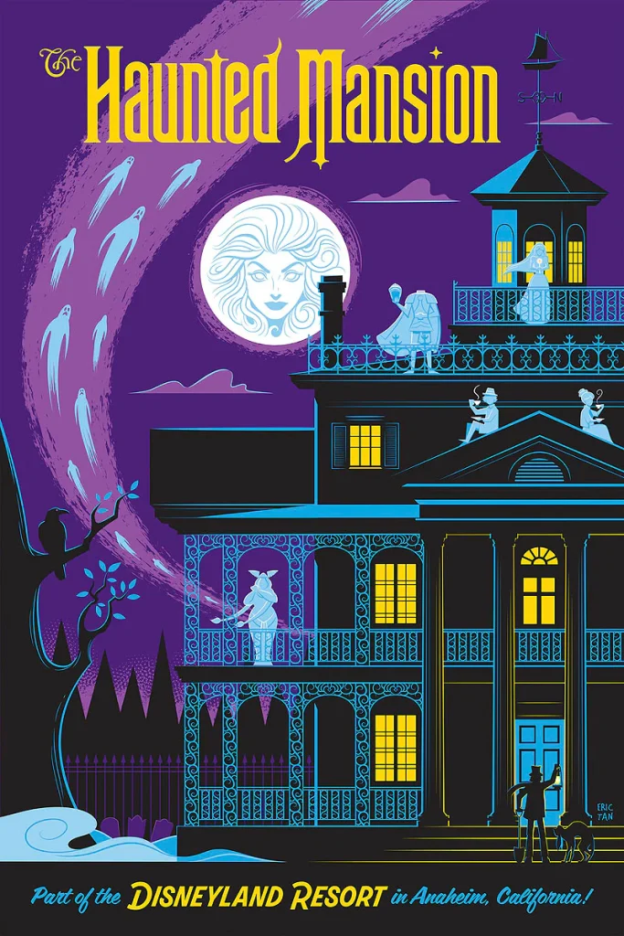"Disneyland's Haunted Mansion" | Signed and Numbered Edition