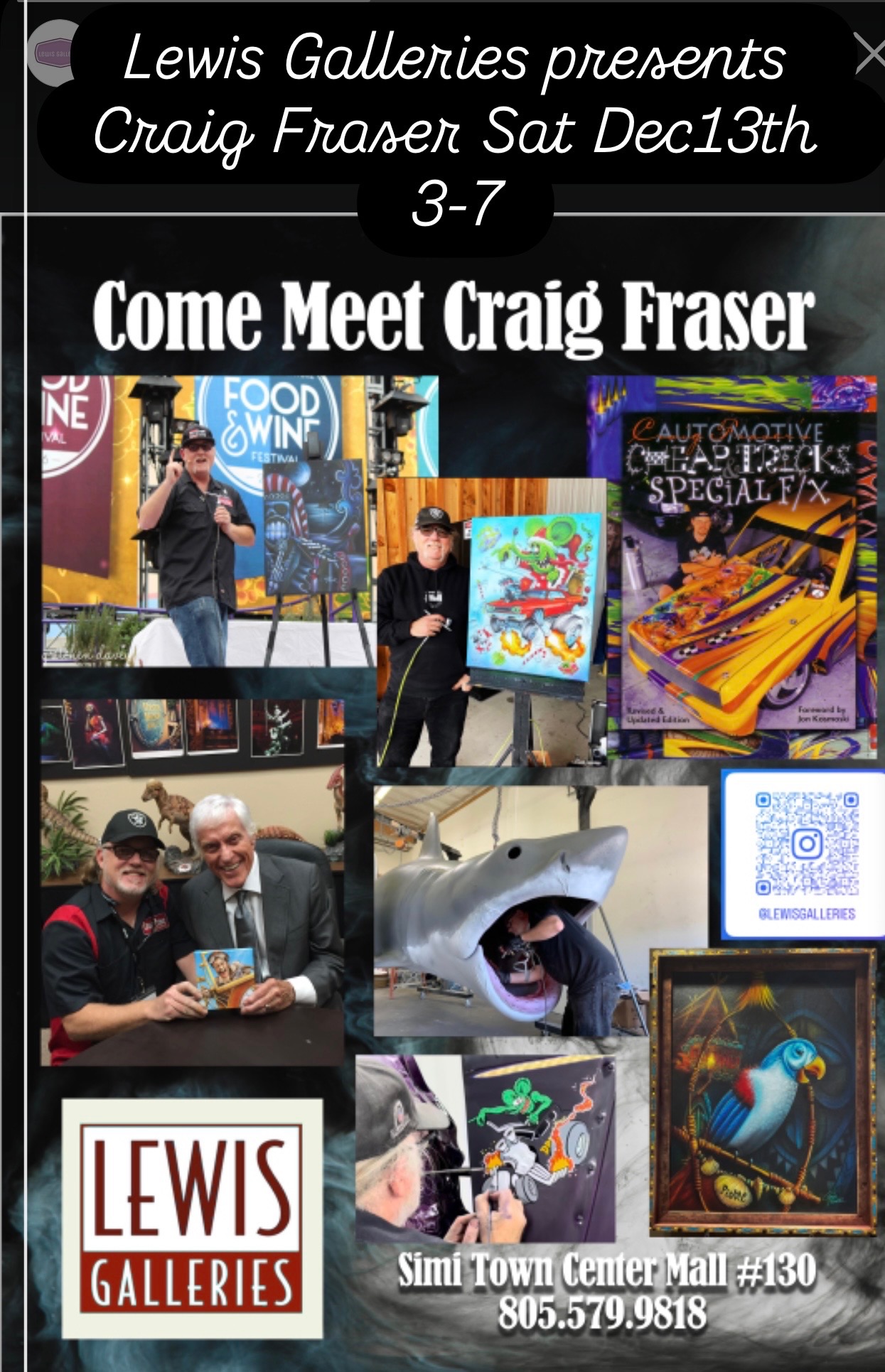 Come meet Craig Fraser