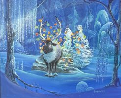 Olaf lights up Christmas